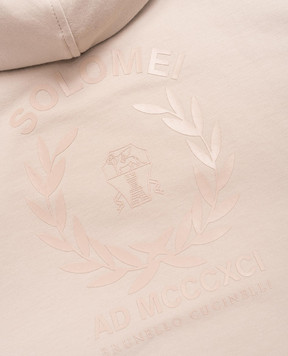 Brunello Cucinelli Дитяча бежева спортивна куртка BH827E301C