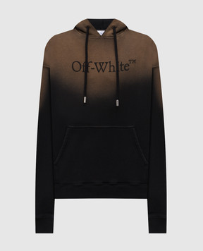 Off-White Черные худи с принтом логотипа 44MBB085F5F012