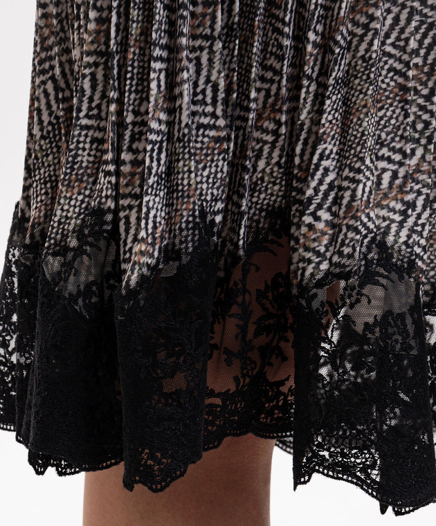 Ermanno Scervino Юбка с кружевом D492O375APWUK изображение 5