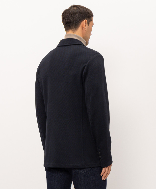 Trussardi Синий пиджак Q007M000020NMI205J19 изображение 4