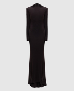 Tom Ford Коричнева сукня максі ABJ906FAX162