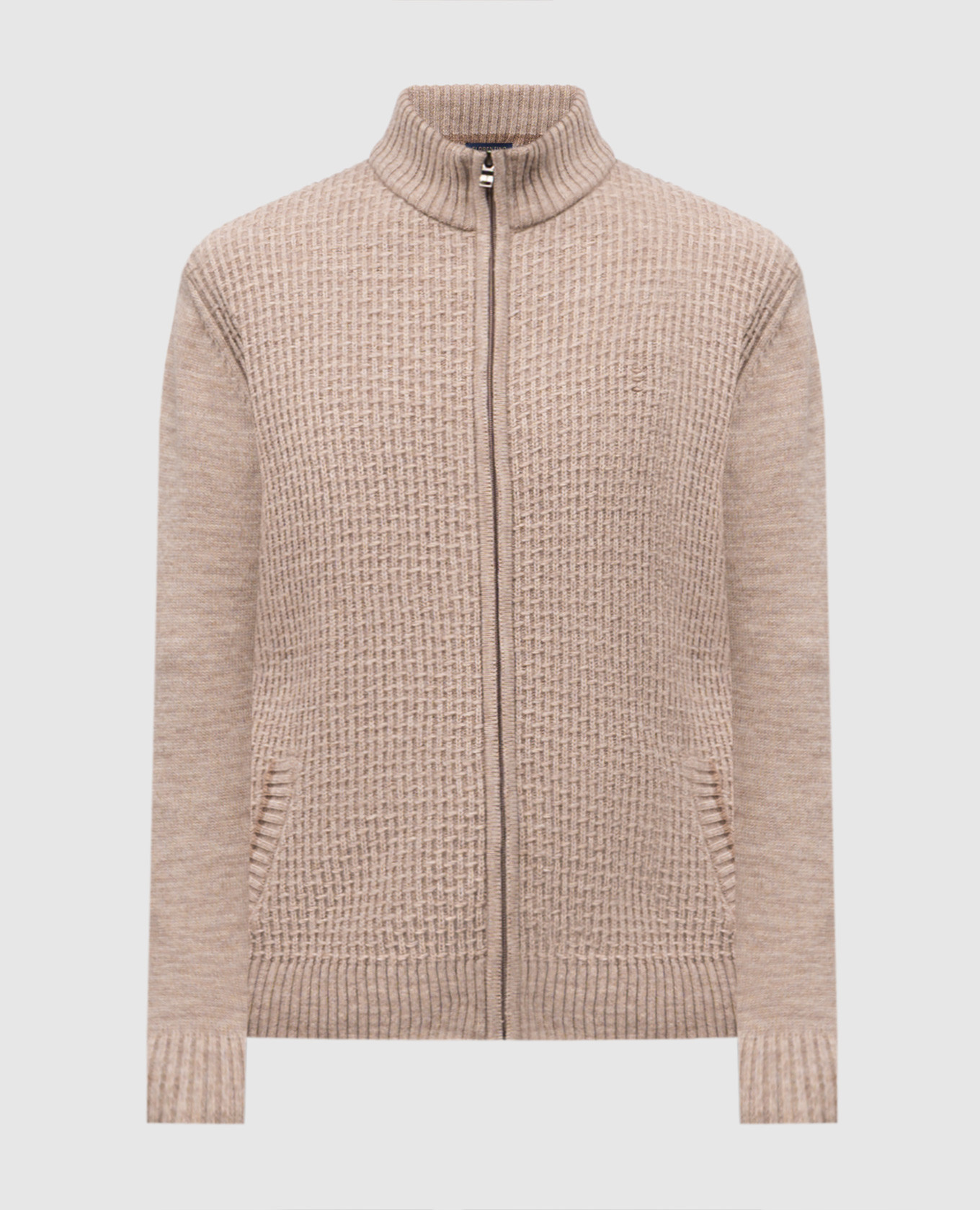 

Бежевый кардиган с шерстью, Кардиганы