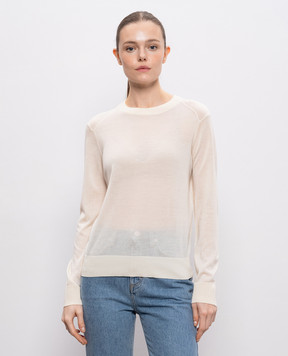 Loulou de Saison Джемпер DITTO цвета айвори из кашемира DITTO