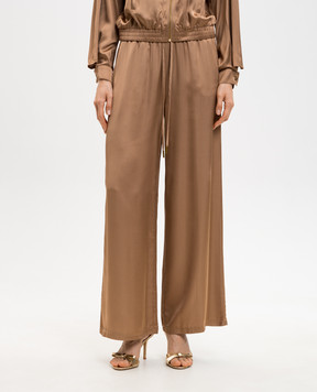 Twinset Коричневі штани 261LL2LCC