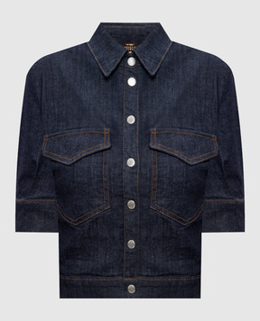 Twinset Синя джинсова сорочка на кнопках 261AP2365