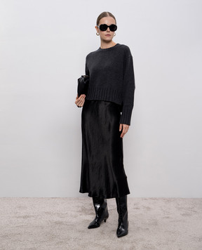 Allude Сірий джемпер з вовни та кашеміру 25517102