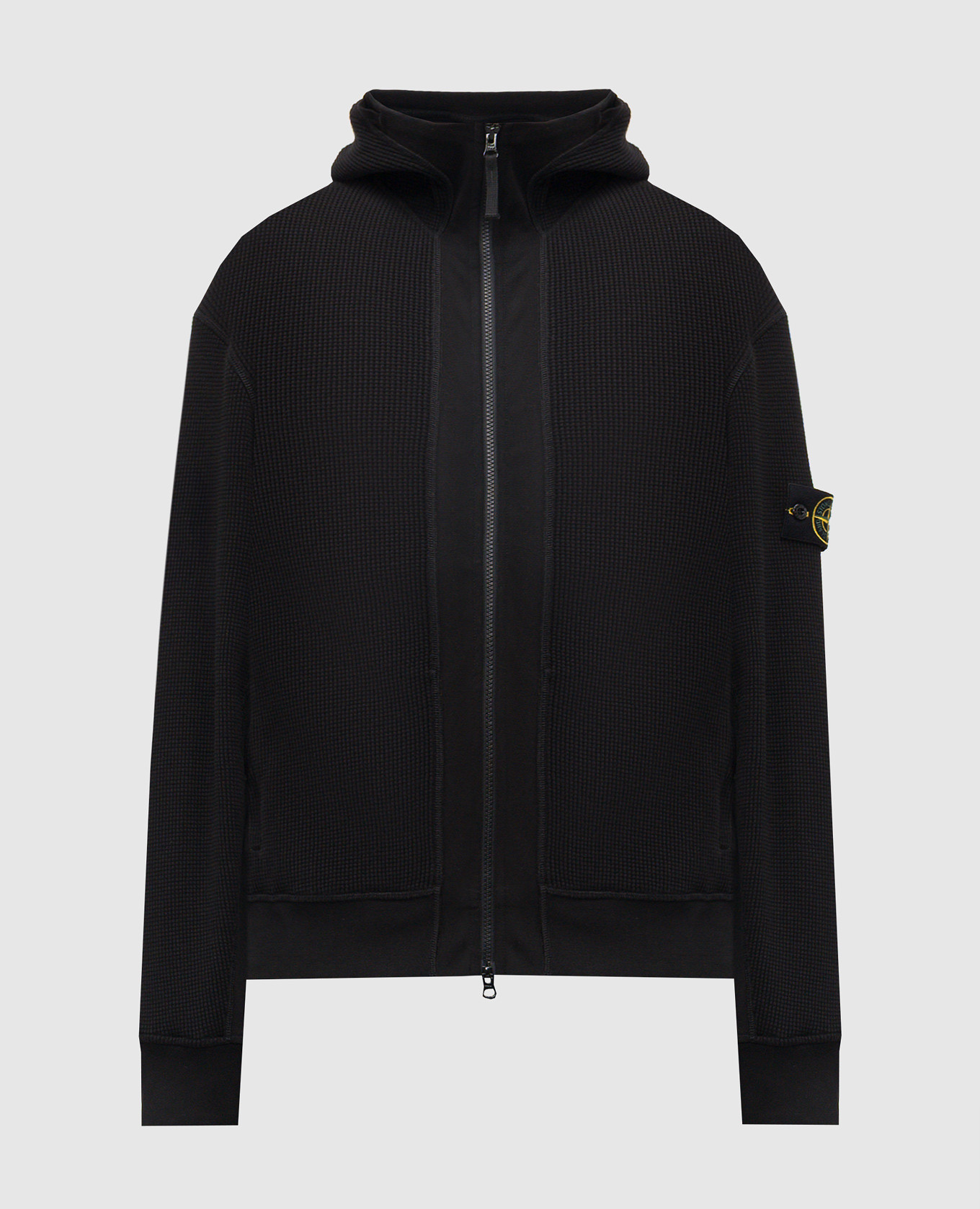 

Черная спортивная куртка с логотипом, Черный, Спортивные куртки