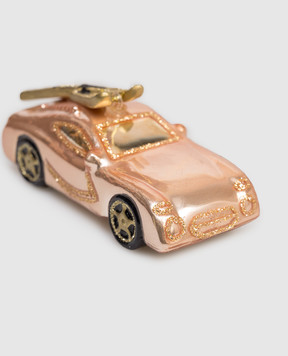 Vondels Елочная игрушка Car With Skis On Top 2232720040013