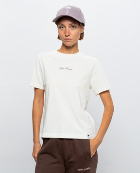 Palm Angels Фиолетовая кепка с вышивкой логотипа PAWLB001FB010w