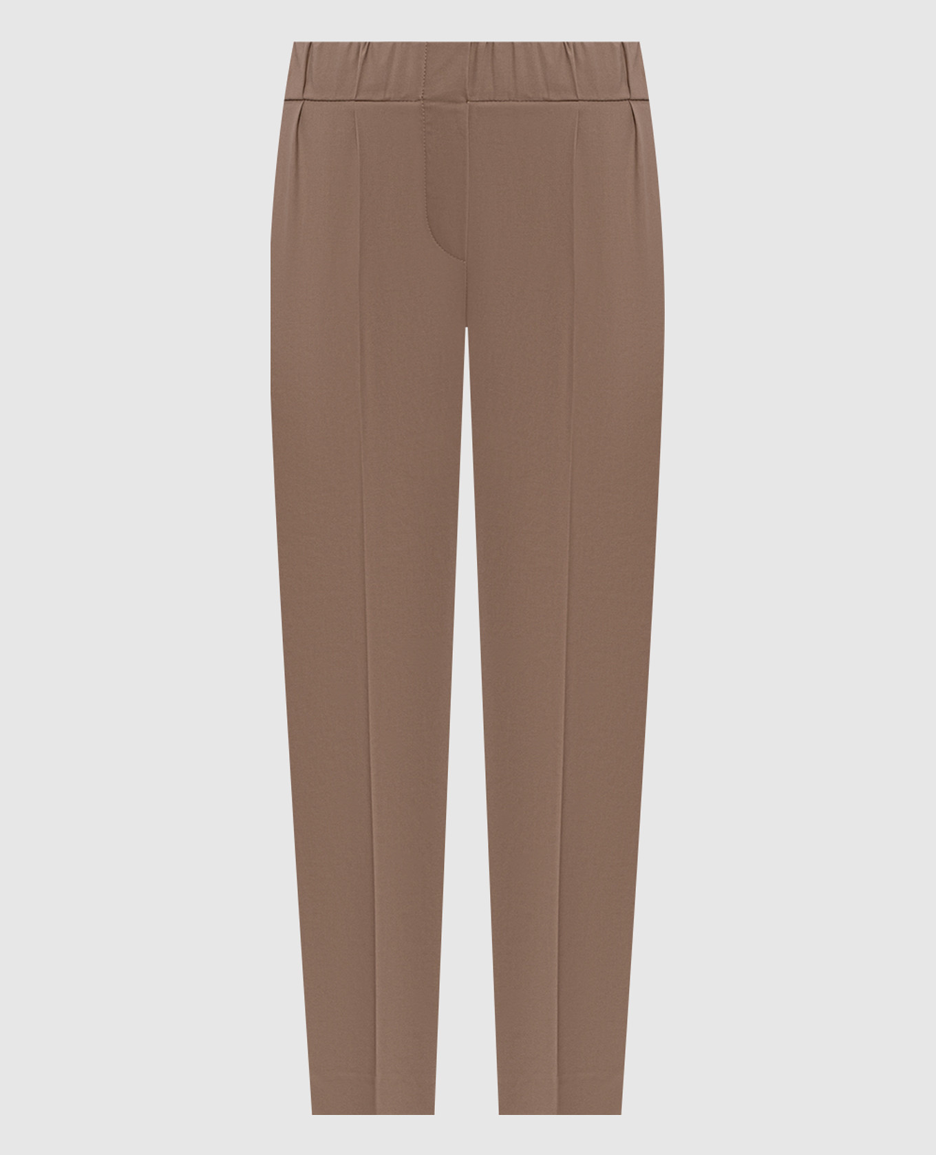 Коричневые брюки