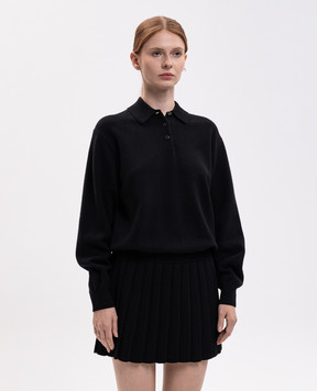 Alexander Wang Черное платье из шерсти 1KC4266079
