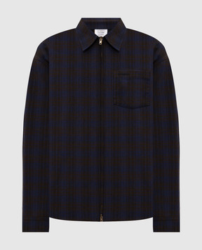 Vetements Куртка в стилі сорочки в клітинку MH27SH061BC