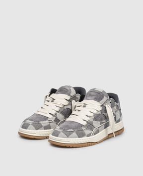 Axel Arigato Серые комбинированные кроссовки Area Lo F3589002