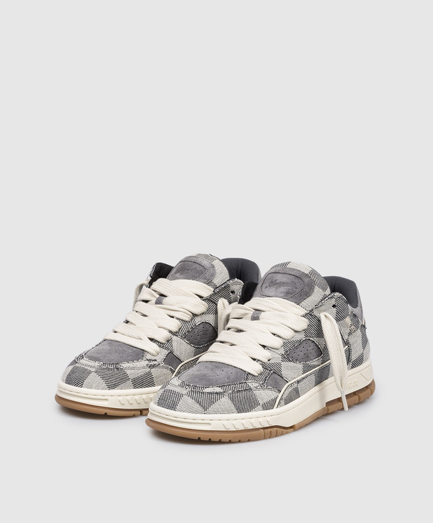 Axel Arigato Сірі комбіновані кросівки Area Lo F3589002 зображення 2