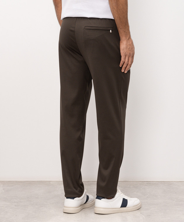 Bilancioni Коричневі штани з відоротами BE26PJ3HM1 зображення 4