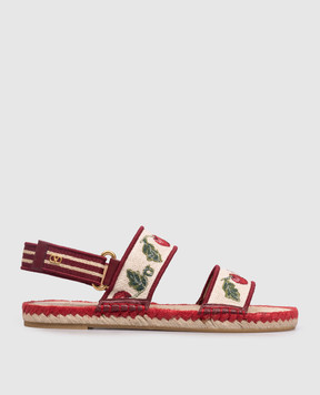 Valentino Бежевые сандалии Bribri 8W2S0NV6NYL