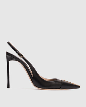 Tom Ford Черные кожаные слингбеки Thea W3902LKD002P