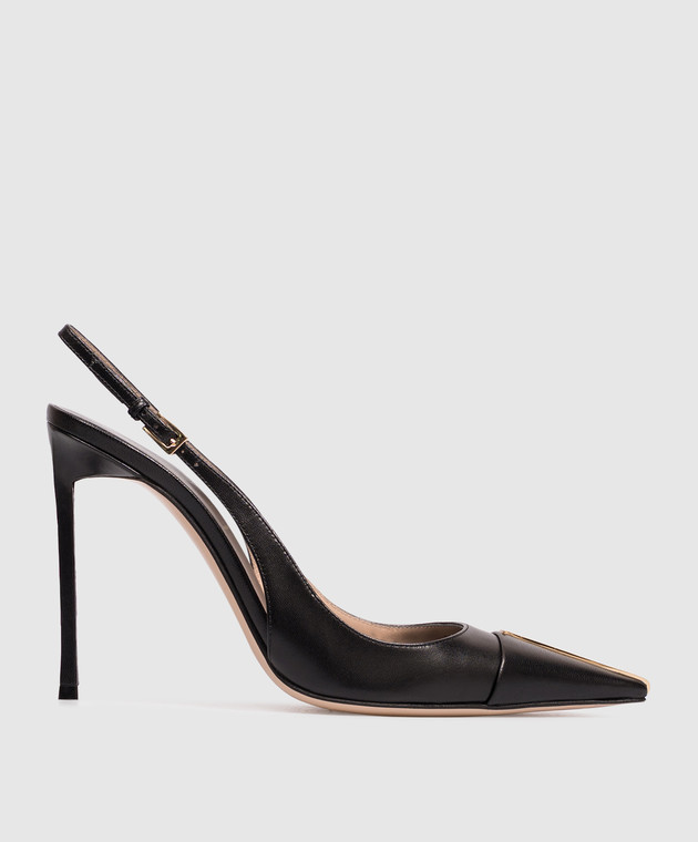 Tom Ford Чорні шкіряні слінгбеки Thea W3902LKD002P