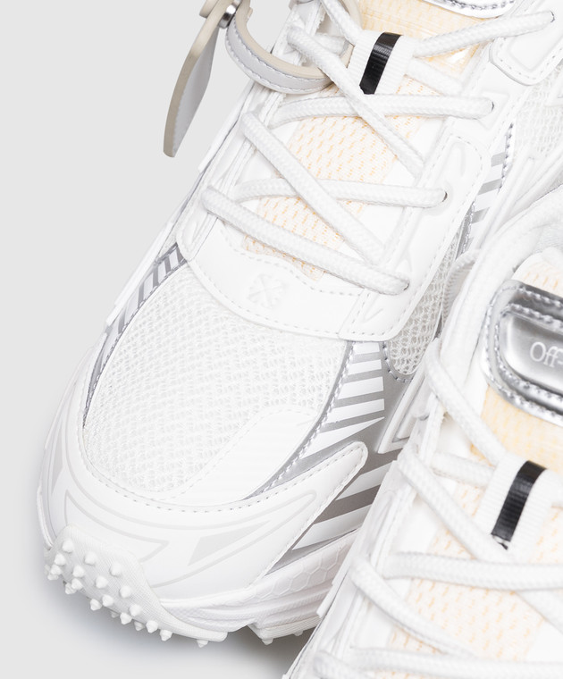 Off-White Білі кросівки Be Right Back M295C9F001 зображення 5