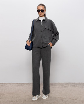 Max Mara Weekend Серые брюки DORATA WKDORATA