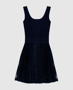 Simkhai Синее платье с кружевом 2261251PK