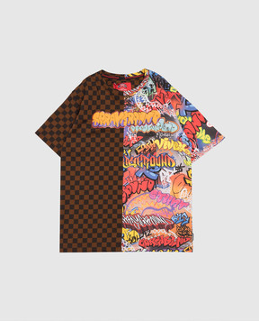 Sprayground Дитяча футболка Makes The World Round Split SPY1438