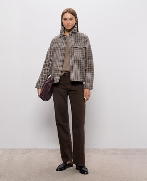 Woolrich Пуховая куртка в клеточку CFWWOS2028FRUT3046