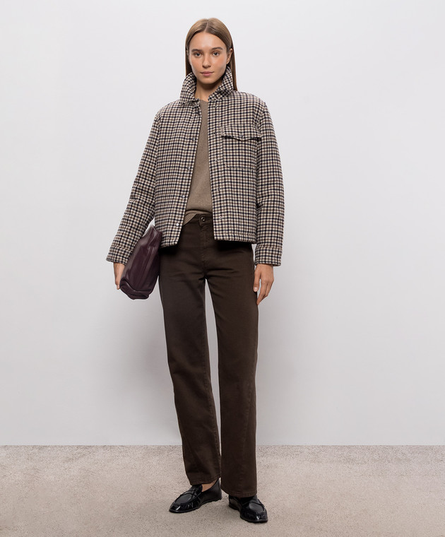 Woolrich Пухова куртка в клітинку CFWWOS2028FRUT3046 зображення 2