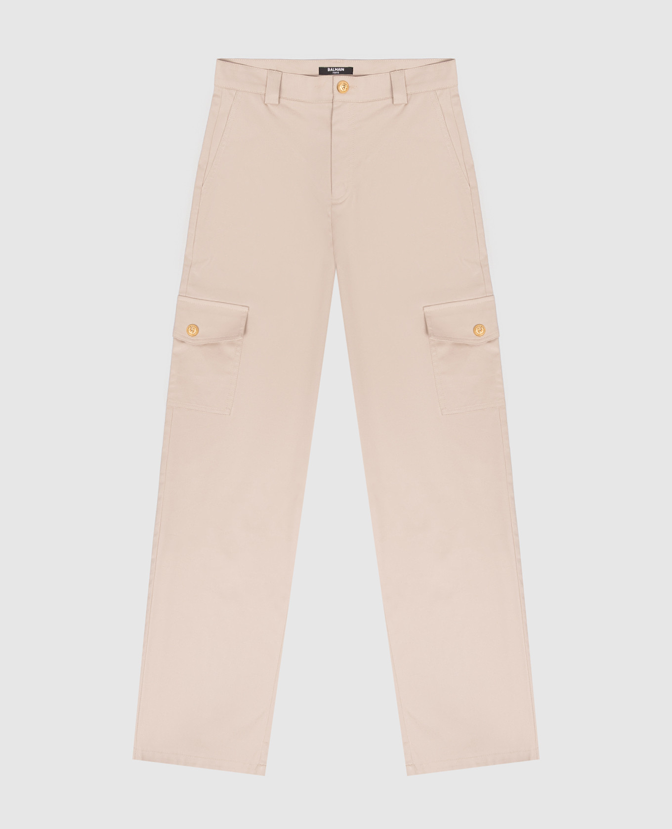 

Детские бежевые карго, Бежевый, Повседневные брюки casual