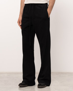 Ann Demeulemeester Черные спортивные штаны B0014215FA185