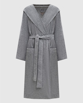 Hamam Сірий махровий халат ASH LIGHT ASHLIGHTBATHROBE