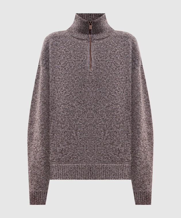 Magda Butrym Коричневий светр з вовни KNITWEAR29JUMPER361926