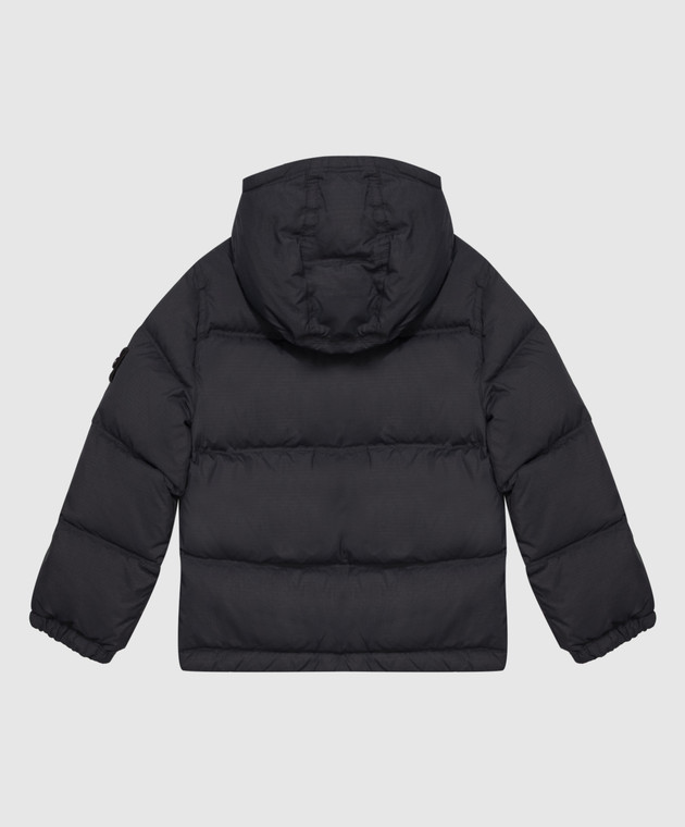Stone Island Детский пуховик с патчем логотипа L2S164100005S04831012 изображение 2