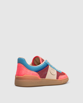 Valentino Розовые комбинированные кроссовки Upvillage 8W2S0IL9VUY