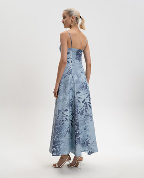 Simkhai Блакитна сукня Rudie в квітковий принт 1261191SW