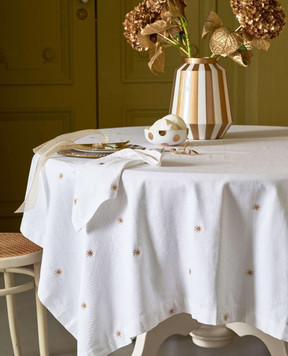 New Edition Біла скатертина Stars з логотипом 51035077