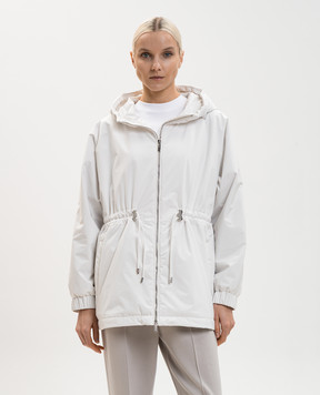 MooRER Біла куртка ALILEA GALILEASTP