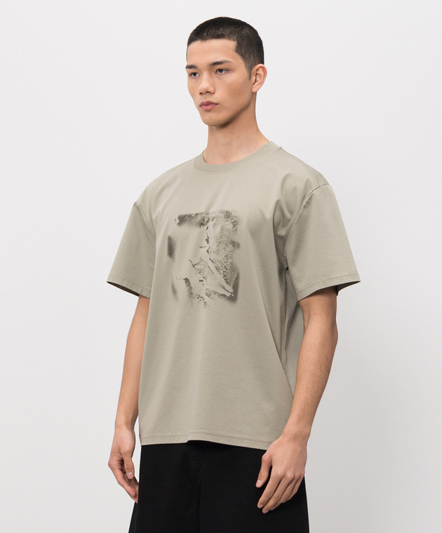 Heliot Emil Футболка FOAL цвета хаки M09170 изображение 3