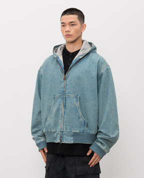 Vetements Голубая джинсовая куртка ME76DJ061N1m