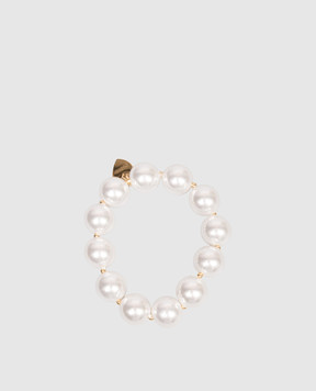 Dolman Bijoux Білий браслет з намистинами 33783