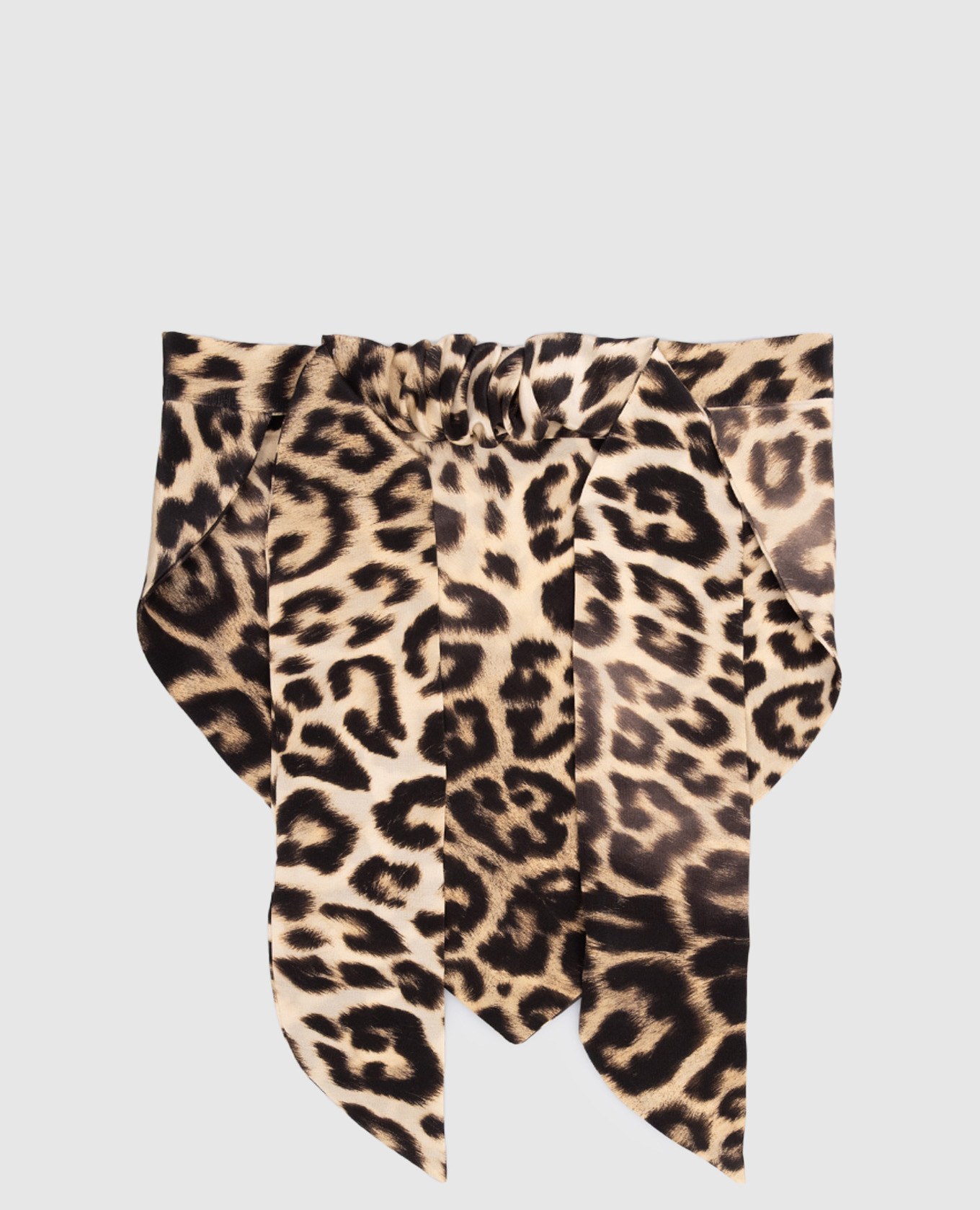 

Платок в анималистический принт, Бежевый, Платки