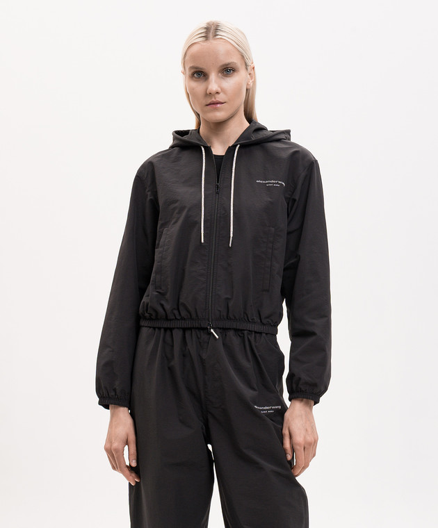 Alexander Wang Чорна вітровка 1WC3262781 зображення 3