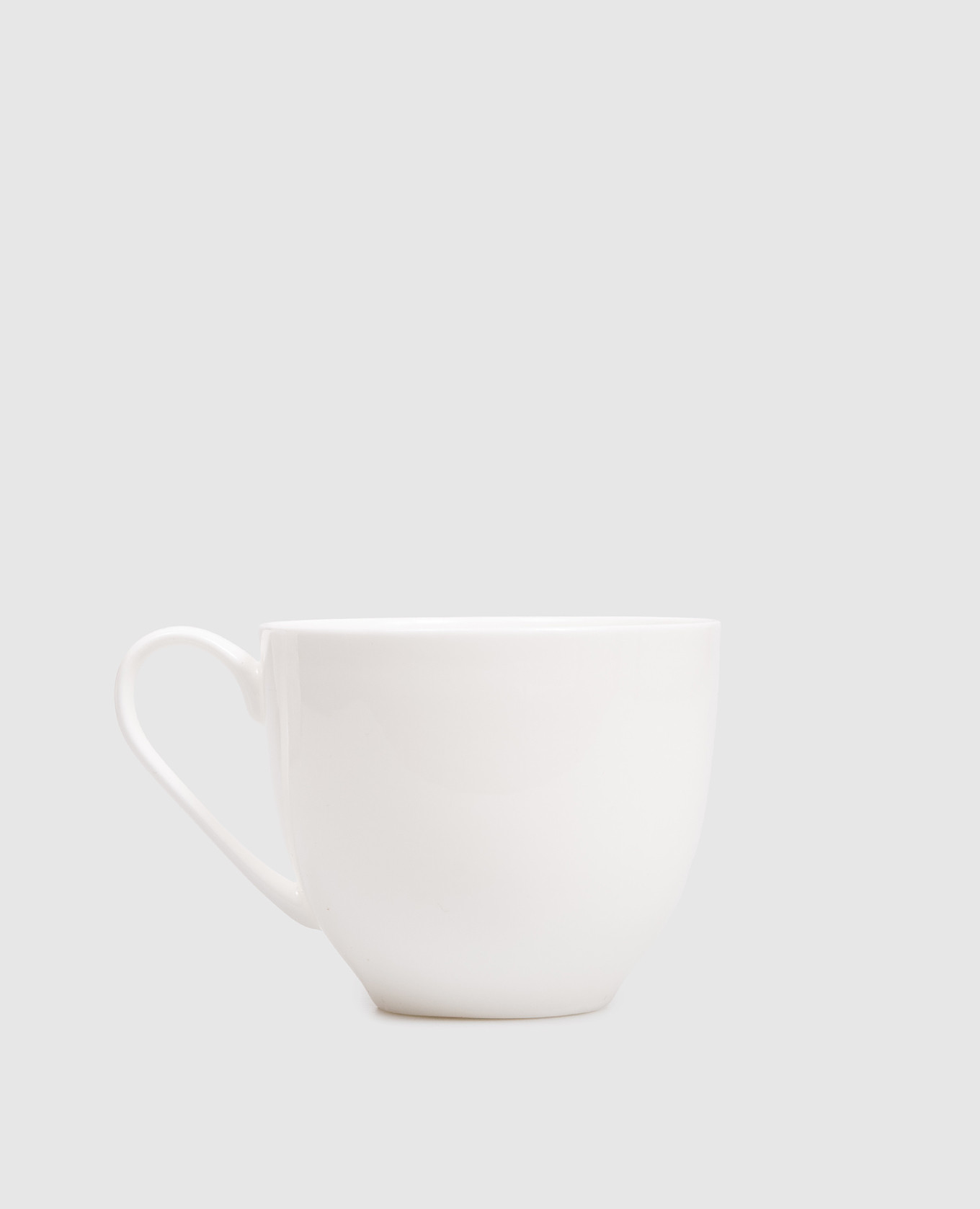 

Белая фарфоровая чашка для чая Florence, Белый, Посуда