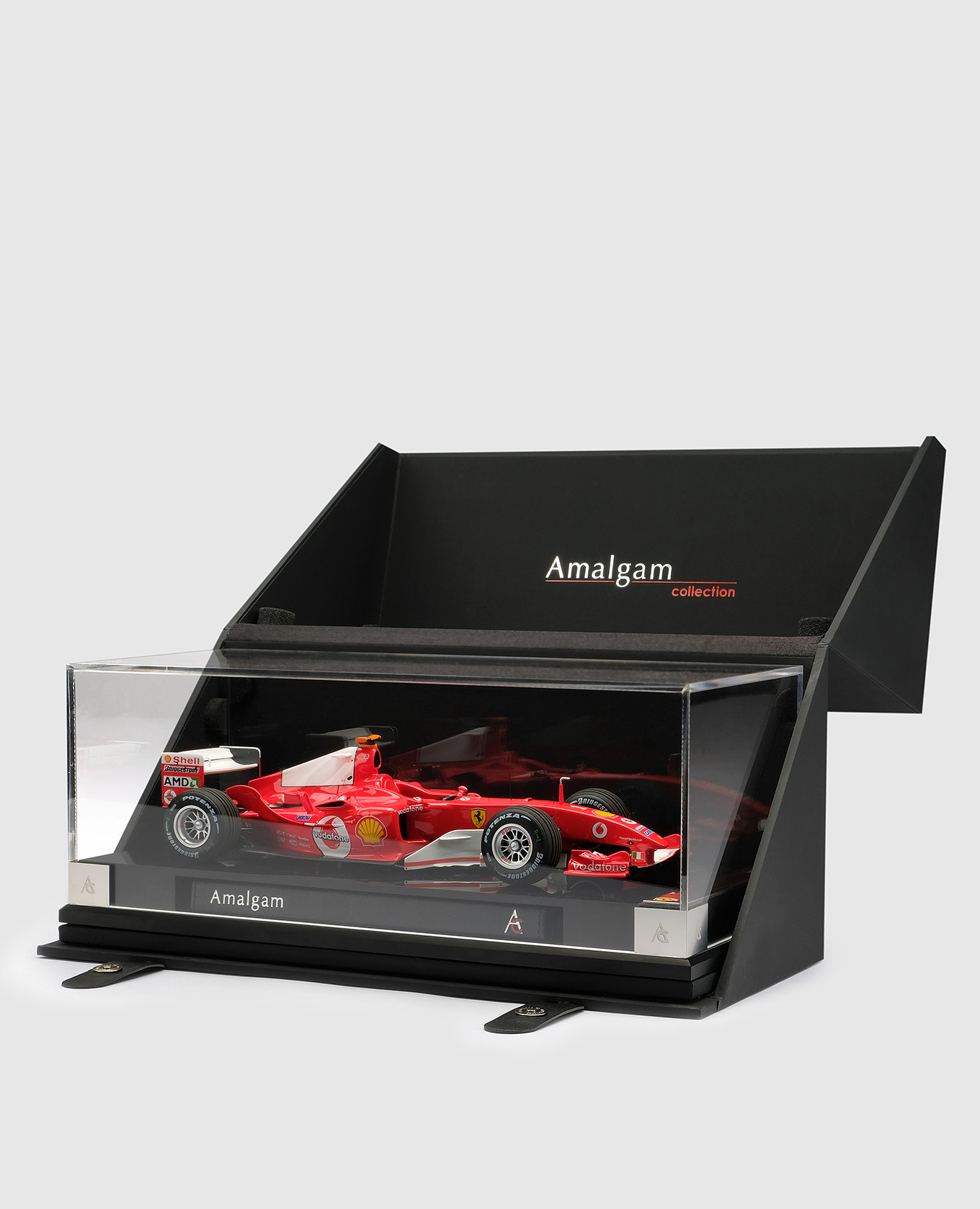 Amalgam Червоний сувенір у формі автомобіля Ferrari F2004 M6050 зображення 6