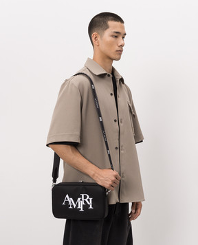 AMIRI Черная сумка с вышивкой логотипа AM5BA001