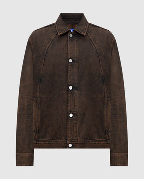 A Cold Wall Коричневая джинсовая куртка Cromer ACWMH070B