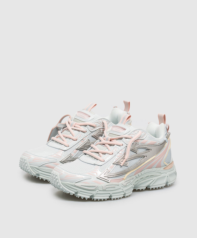 Off-White Голубые кроссовки Be Right Back OF05752025 изображение 2