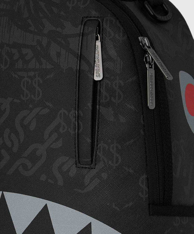 Sprayground Детский черный рюкзак 4AM ECLIPSE 910B9219NSZ изображение 4