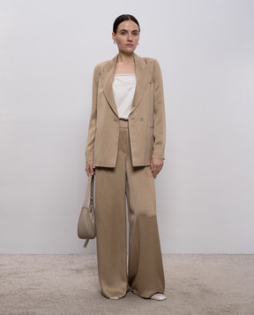 Peserico Білий топ із шовку A08921D02372