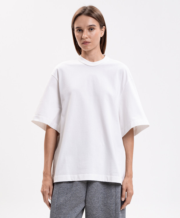 Carven Біла футболка 6251K2108402 зображення 3